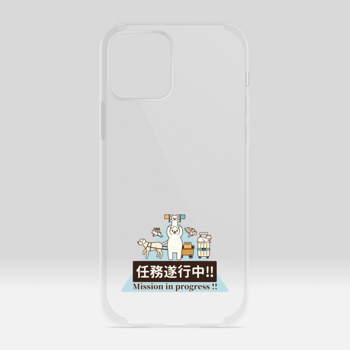クリアiPhoneケース　iPhone 12 / 12Pro
