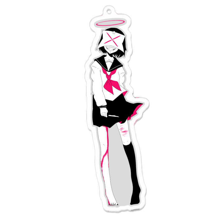 アクリルキーホルダー - 100 x 100 (mm)