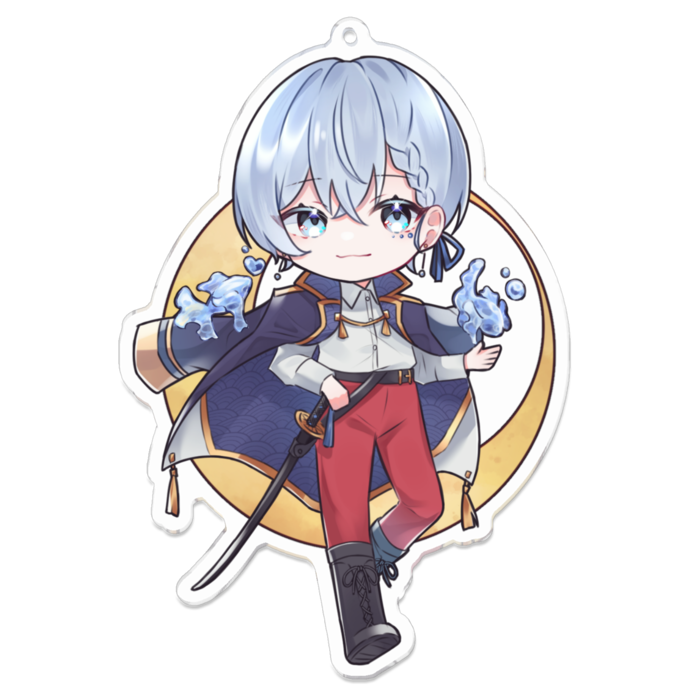 アクリルキーホルダー - 100 x 100 (mm)