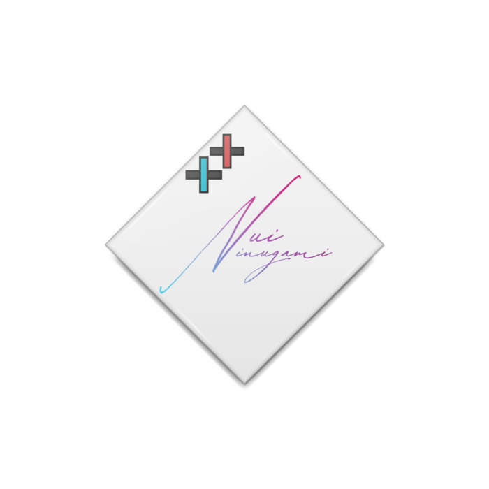 缶バッジ - ひし形40mm