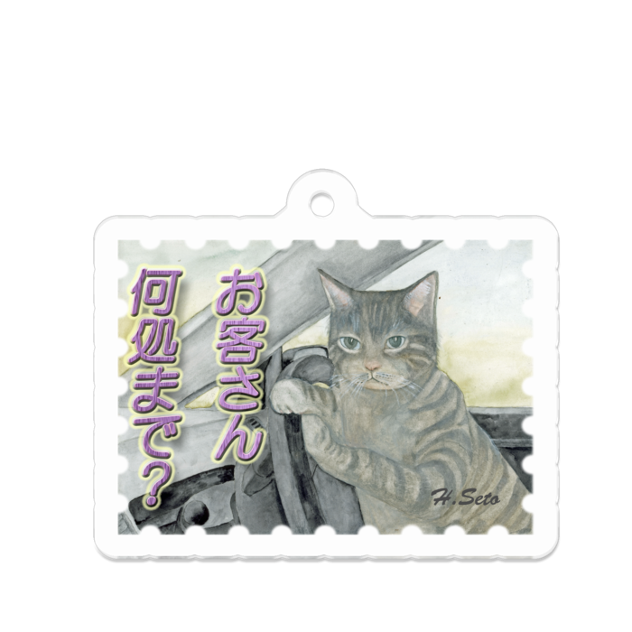 アクリルキーホルダー - 50 x 50 (mm)