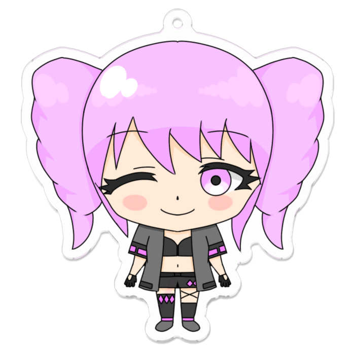 アクリルキーホルダー - 70 x 70 (mm)