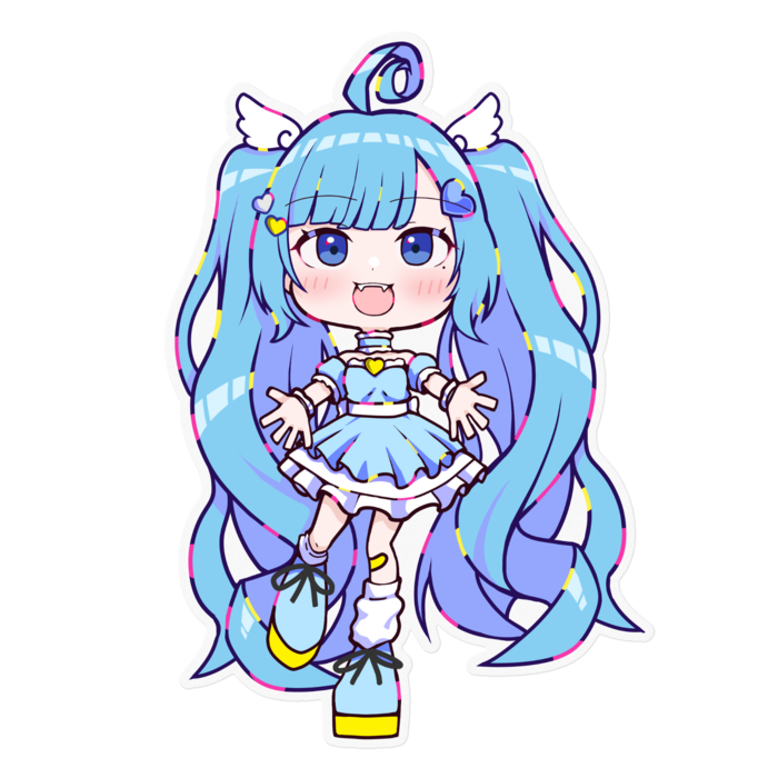 ステッカー - 160 x 160 (mm)