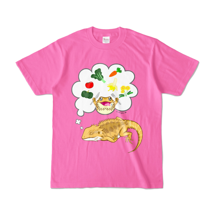 カラーTシャツ - S - ピンク (濃色)