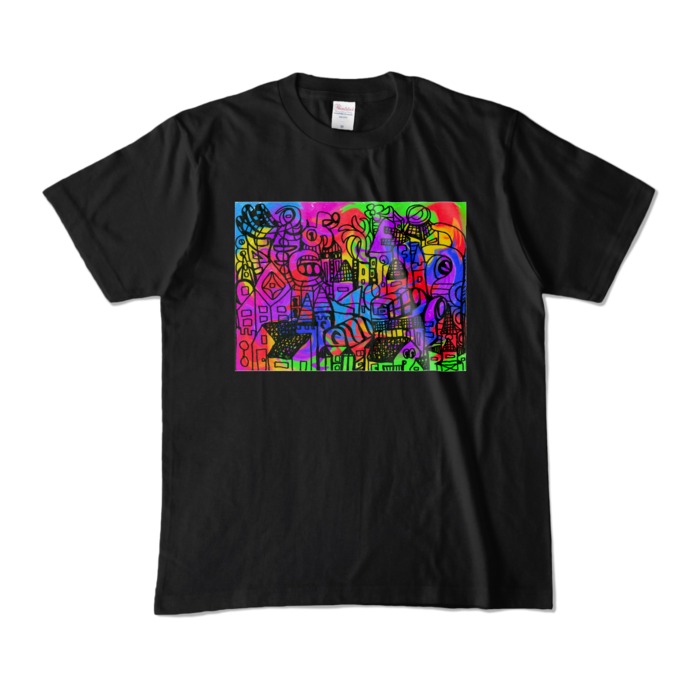 カラーTシャツ - M - ブラック (濃色)