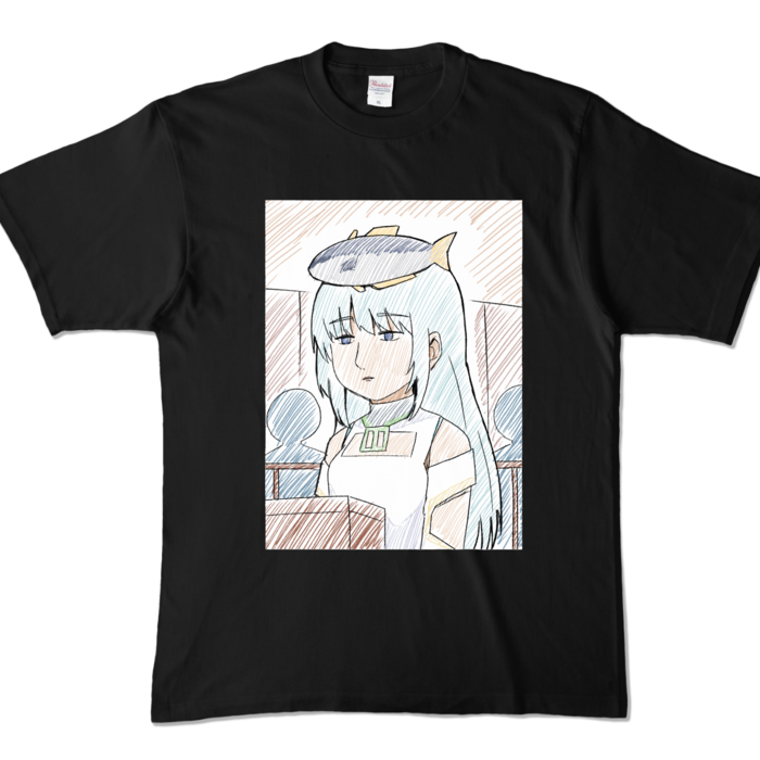 カラーTシャツ - XL - ブラック (濃色)
