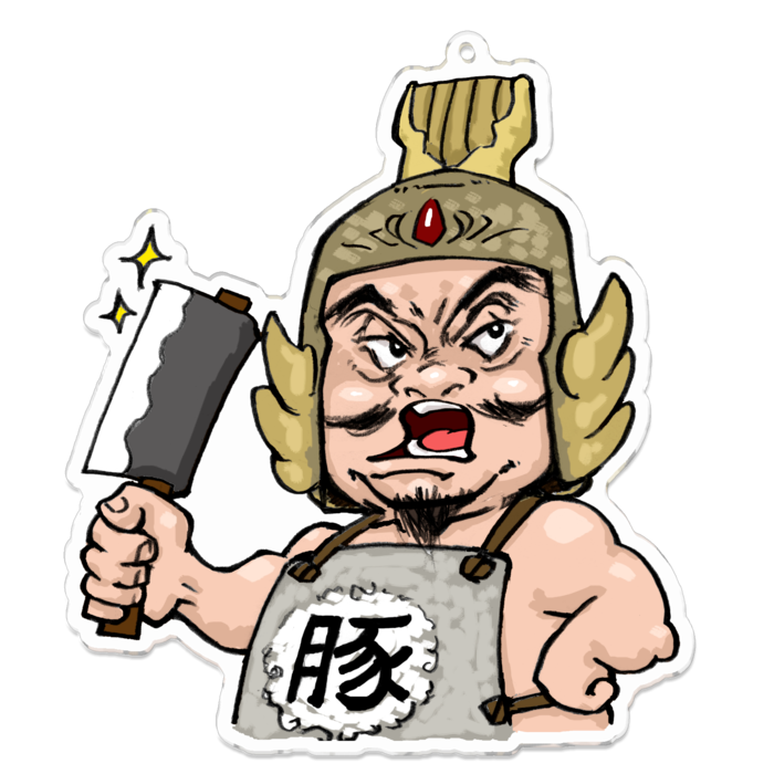アクリルキーホルダー - 100 x 100 (mm)