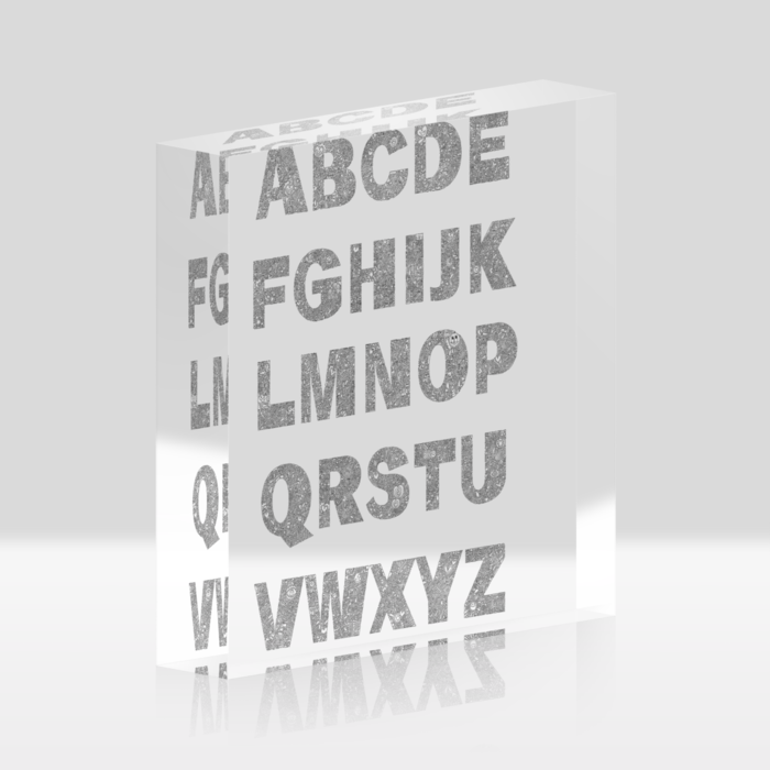 アクリルブロック - 100x100mm