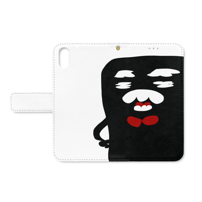 手帳型iPhoneケース - iPhone X - ストラップ穴 あり