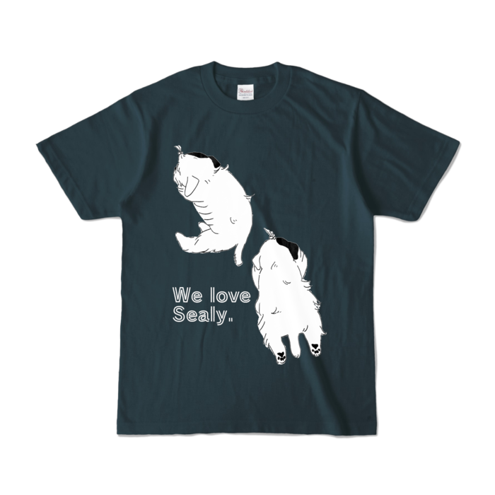 カラーTシャツ - S - デニム (濃色)