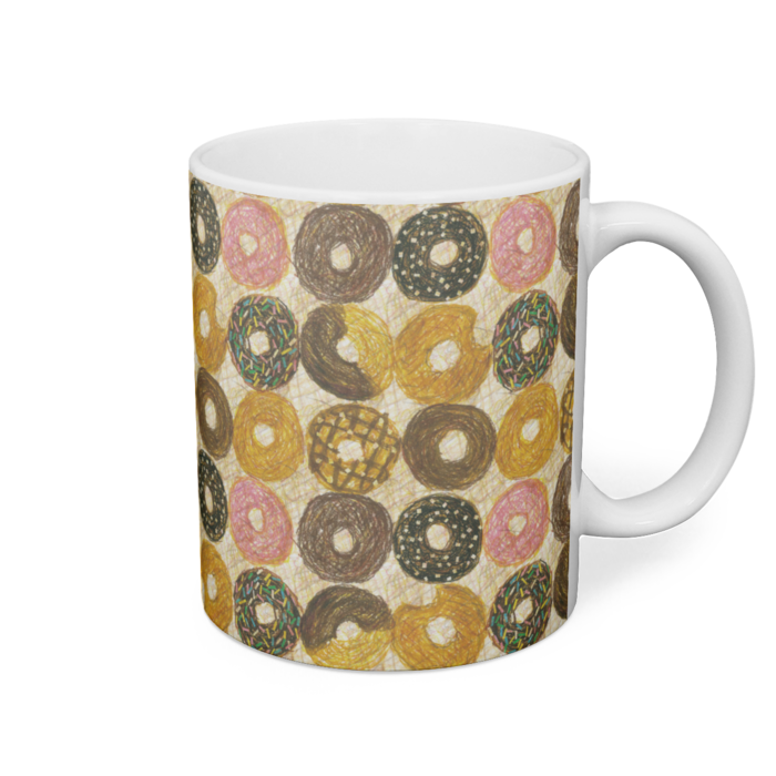 マグカップ - 直径8cm / 高さ9.5cm
