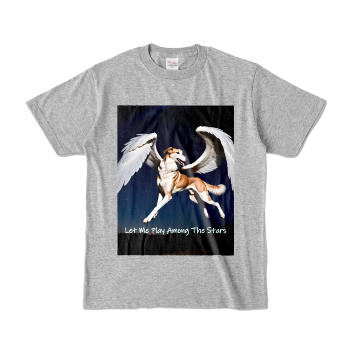 カラーTシャツ - S - 杢グレー (濃色)