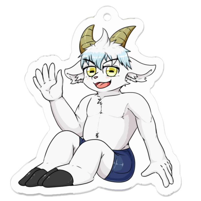 アクリルキーホルダー - 50 x 50 (mm)