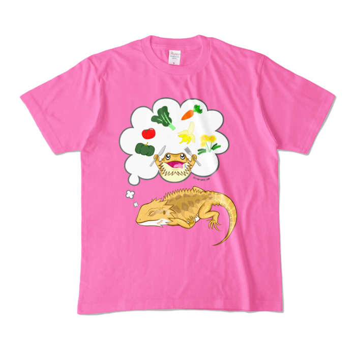 カラーTシャツ - M - ピンク (濃色)