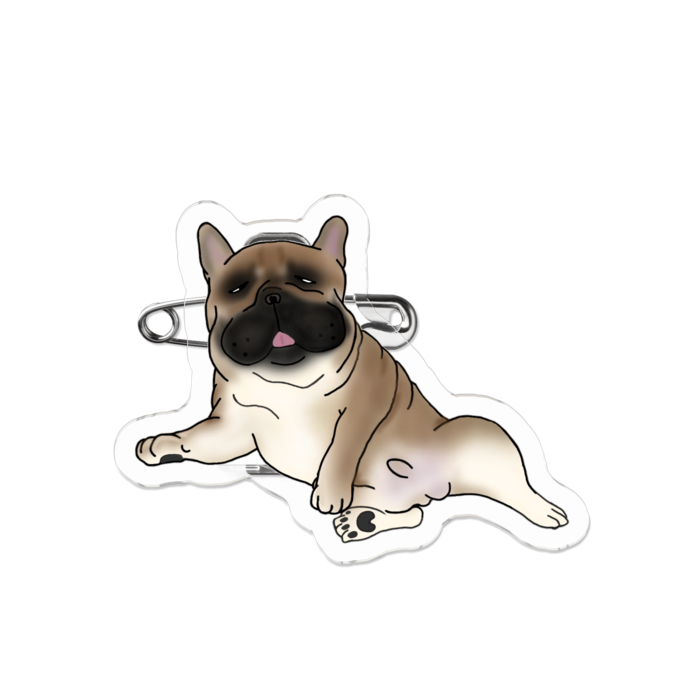 アクリルバッジ - 50 x 50 (mm)