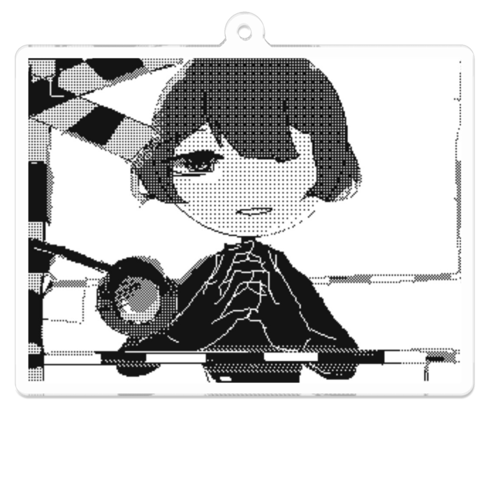 アクリルキーホルダー - 70 x 70 (mm)