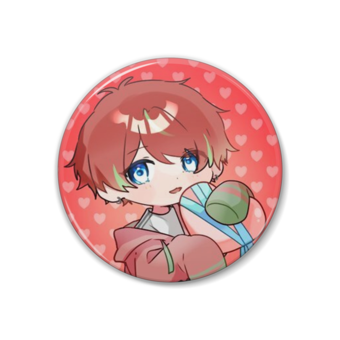 とむやむ缶バッジ(ミニキャラ) - 38mm(1)