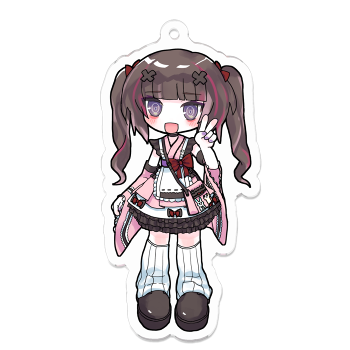 アクリルキーホルダー - 70 x 70 (mm)