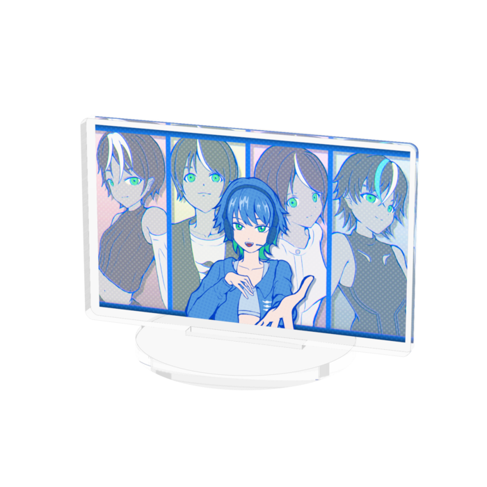 アクリルフィギュア - 70x70mm
