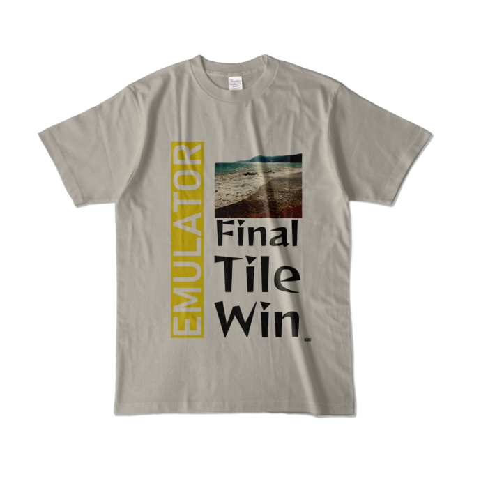 カラーTシャツ - L - シルバーグレー (淡色)