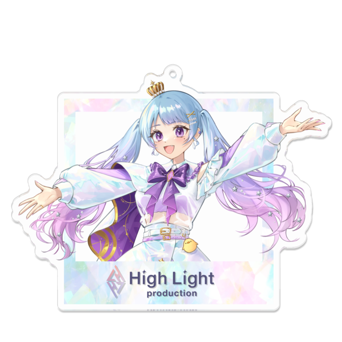 アクリルキーホルダー - 100 x 100 (mm)