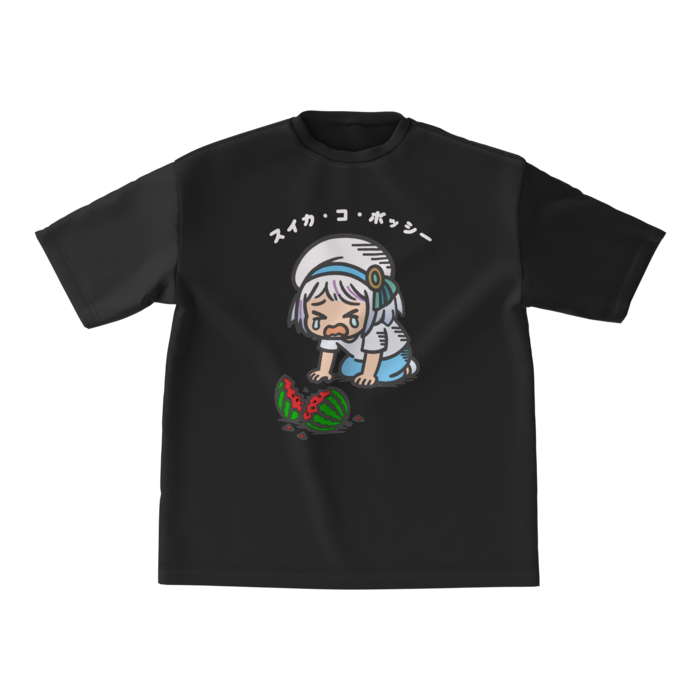 ビッグシルエットTシャツ - M - 黒色