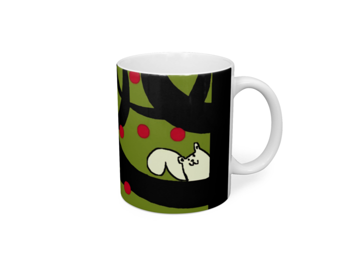 モスグリーン - 直径 8 cm / 高さ 9.5 cm