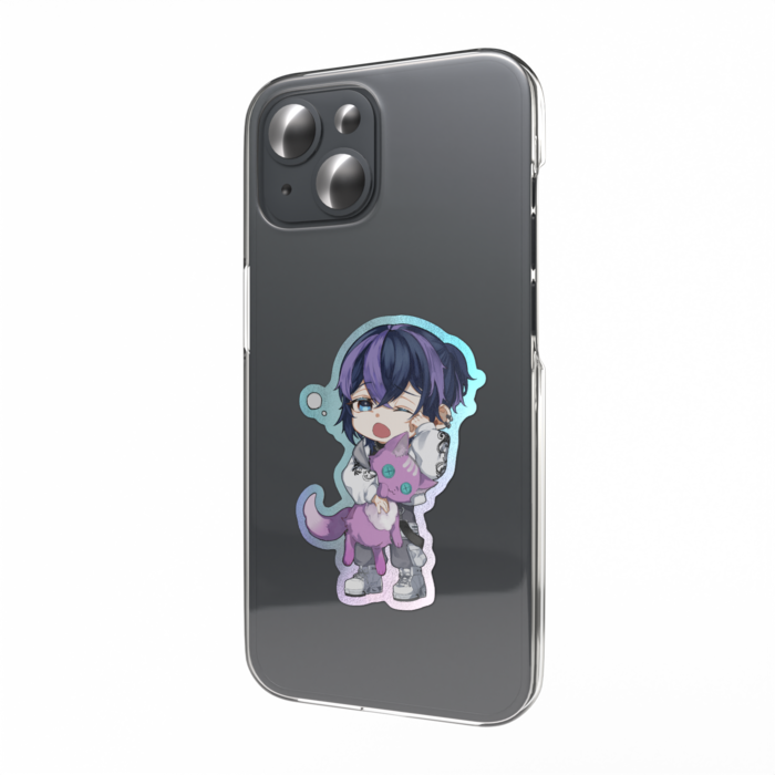 Bオーロラスマホステッカー - 縦(1)