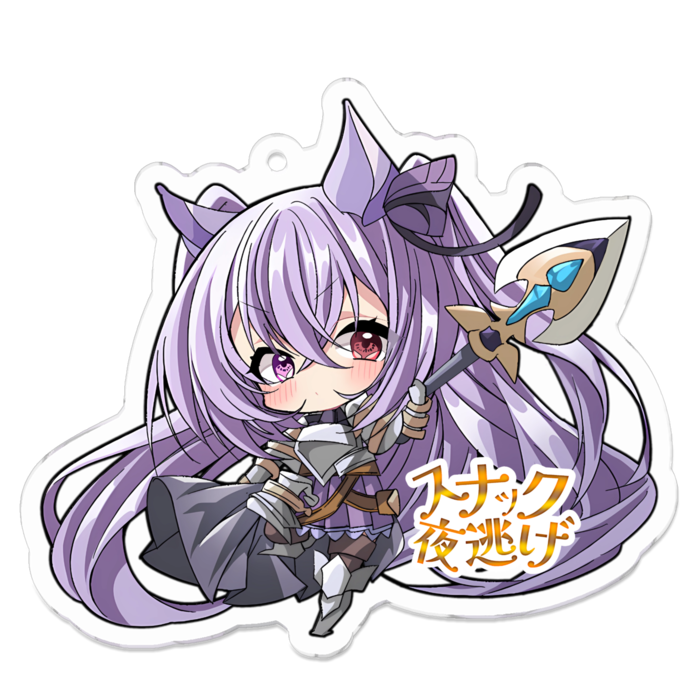 アクリルキーホルダー「ファナ」 - 70 x 70 (mm)