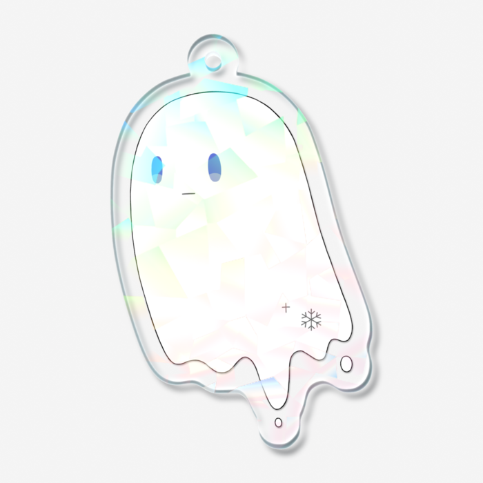 ホログラムアクリルキーホルダー - 50 × 50mm
