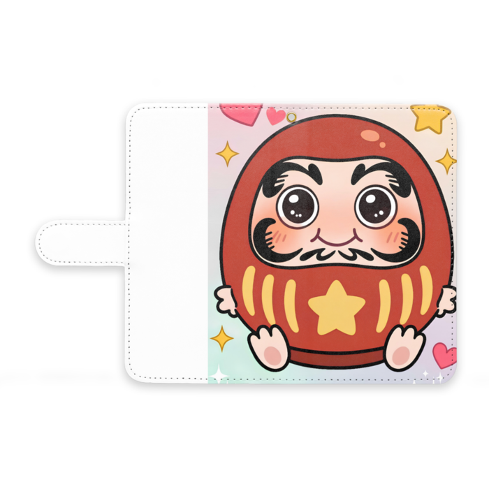 手帳型Androidケース - M - ストラップ穴 あり
