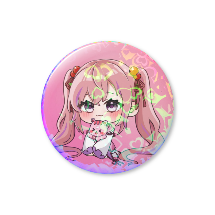 ホログラム缶バッジ - 32mm