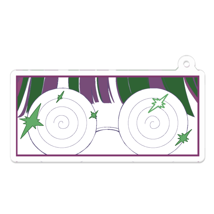 アクリルキーホルダー - 70 x 70 (mm)