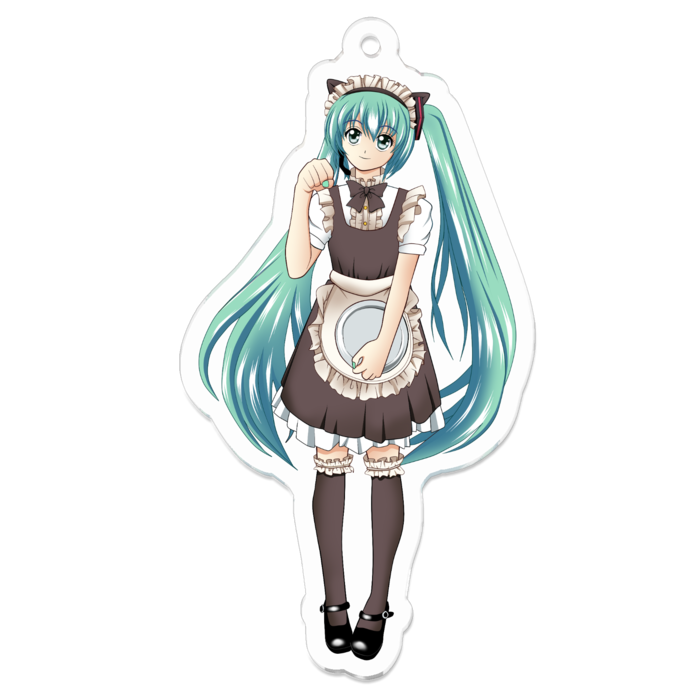 アクリルキーホルダー - 70 x 70 (mm)