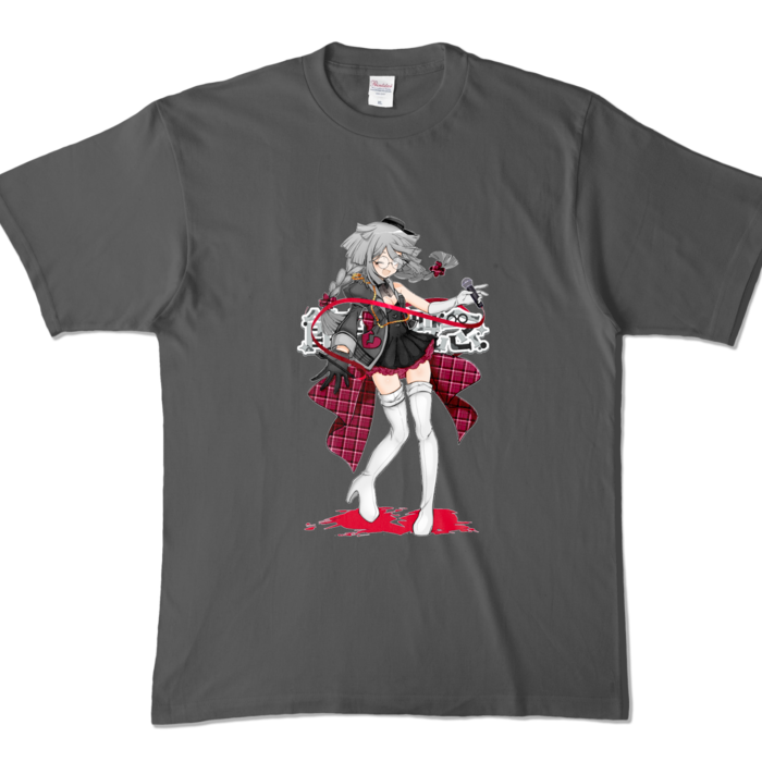 カラーTシャツ - XL - チャコール (濃色)