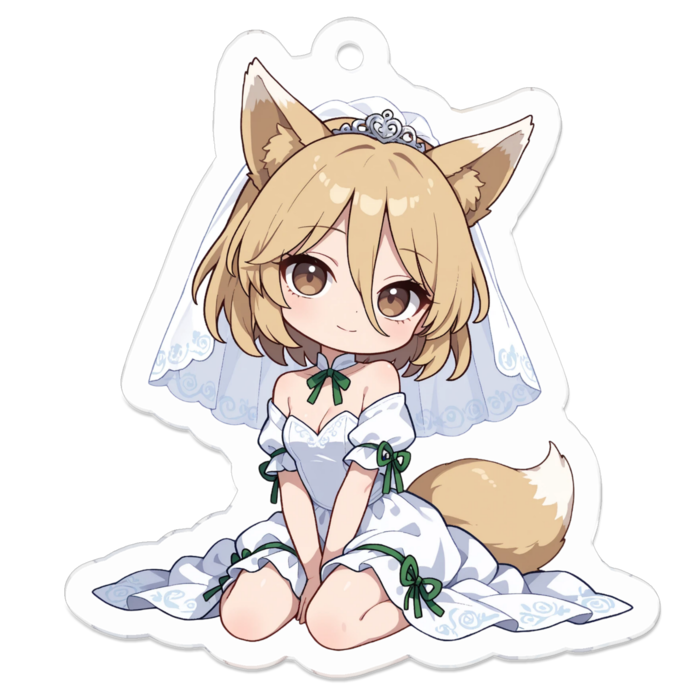 アクリルキーホルダー - 50 x 50 (mm)(キャラのみ)