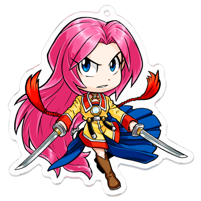 アクリルキーホルダー - 70 x 70 (mm)