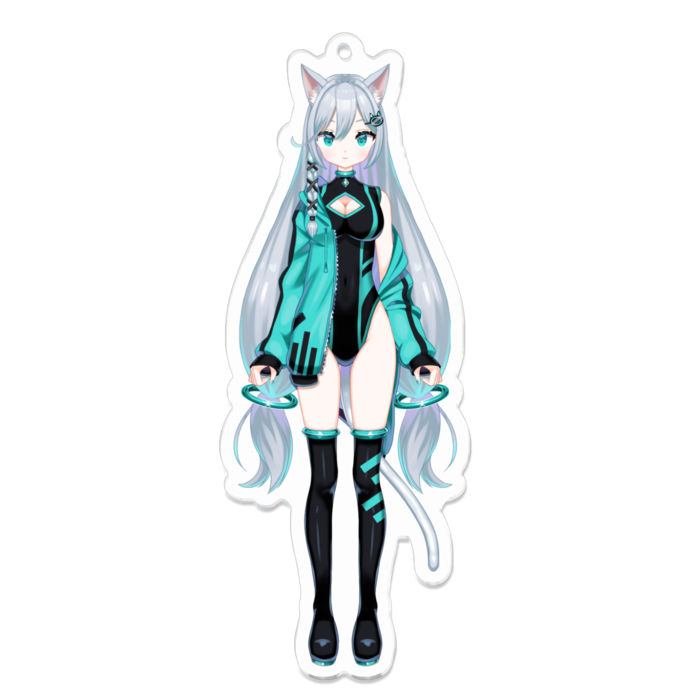 アクリルキーホルダー - 100 x 100 (mm)