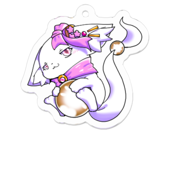 アクリルキーホルダー - 50 x 50 (mm)3