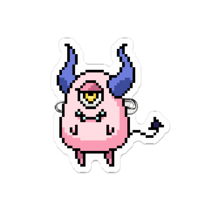 アクリルバッジ - 50 x 50 (mm)