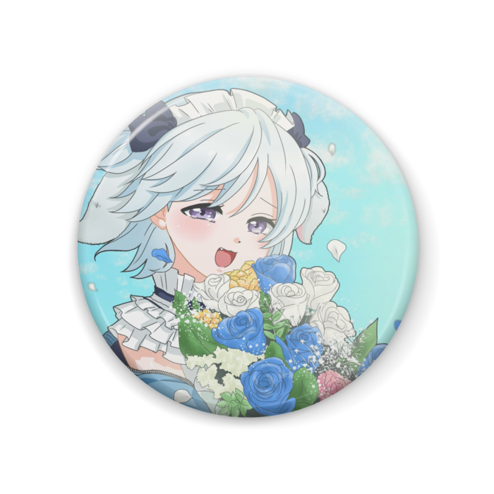 二周年イラスト　缶バッジ Ver. - 57 (mm)