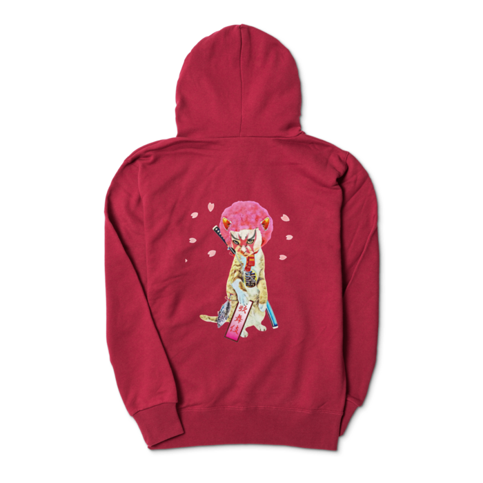 パーカー - S - バーガンディ