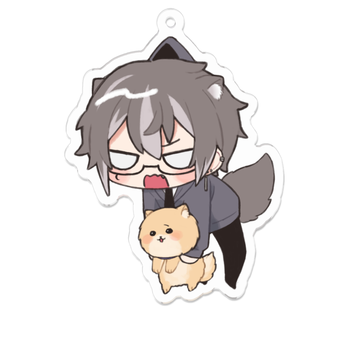 アクリルキーホルダー - 70 x 70 (mm)