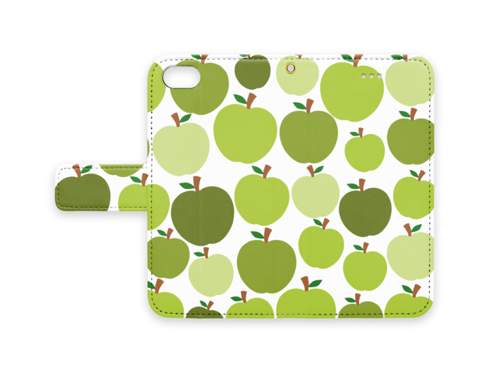 手帳型iPhoneケース - iPhone 8 / 7 - ストラップ穴 あり