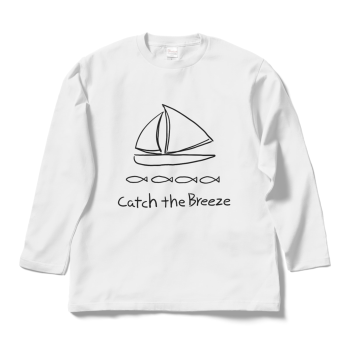 ロングスリーブTシャツ - L - ホワイト(表のみ)