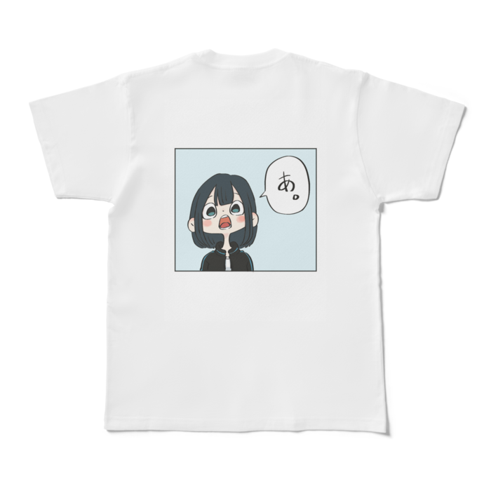 Tシャツ - M - 白(裏面)