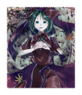 鍵山雛メガネ拭き 東方project 夜の黒猫 Booth