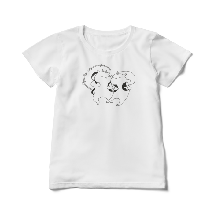 レディースTシャツ - L - 白