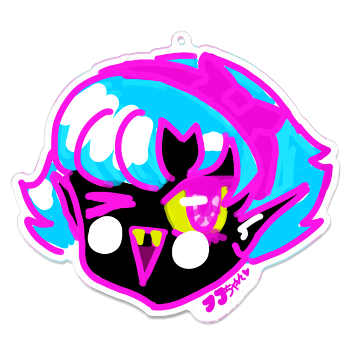 アクリルキーホルダー - 100 x 100 (mm)