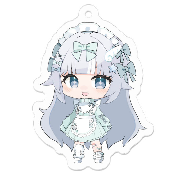 アクリルキーホルダー - 50 x 50 (mm)